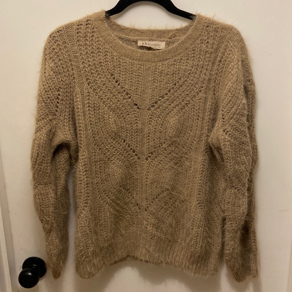 Philosophy Camel Sweater